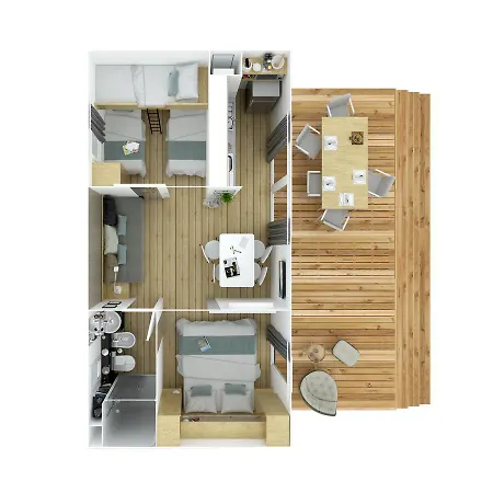 Adria Holidays Mobile Homes, Caorle Кемпинг 4*